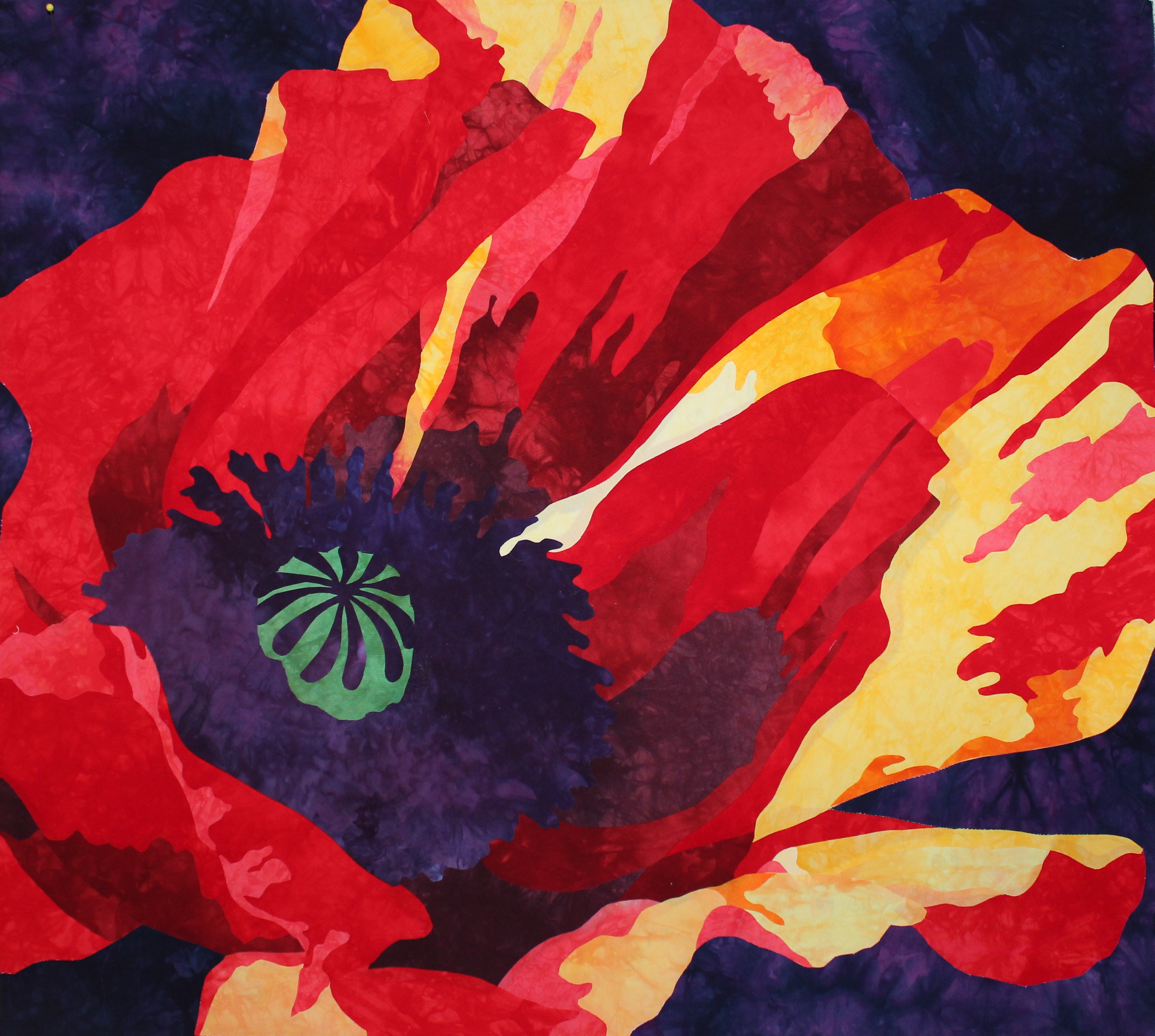 SunkissedPoppy.jpg (3291×2953) Flower art, Pressed